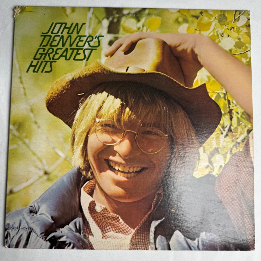 John Denver Greatest Hits Vinyl LP RCA Victor CPL1-0374 Dynaflex 1973 Folk Rock